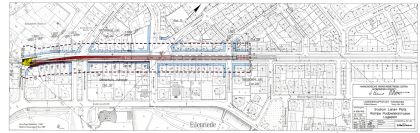 Lageplan Lister Platz Rampe Podbielskistraße, A 206/105 Lageplan Lister Platz Rampe Podbielskistraße, A 206/105