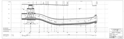 Längsschnitt Steintor und Hbf.-Unterfahrung, D 207a/203 Längsschnitt Steintor und Hbf.-Unterfahrung, D 207a/203